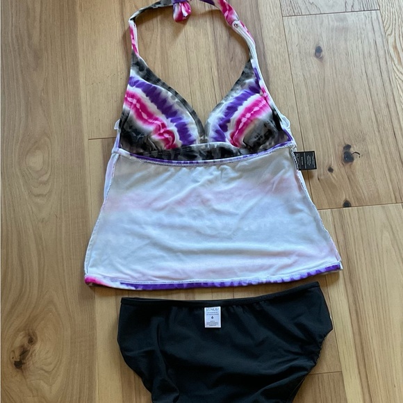 Colorful Halter Style Tankini - Mixed Brands - Picture 4 of 6